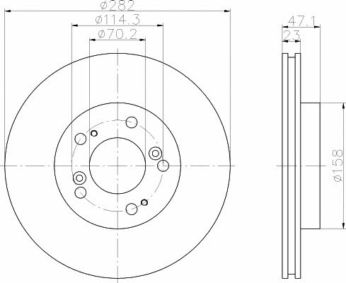 Buy Hella-Pagid 8DD 355 107-131 at a low price in United Arab Emirates!