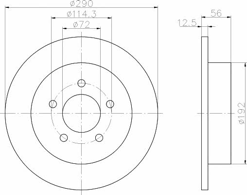Buy Hella-Pagid 8DD 355 107-901 at a low price in United Arab Emirates!