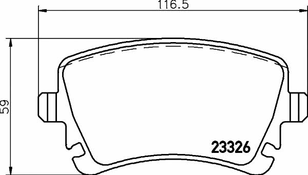 Buy Hella-Pagid 8DB 355 011-641 at a low price in United Arab Emirates!