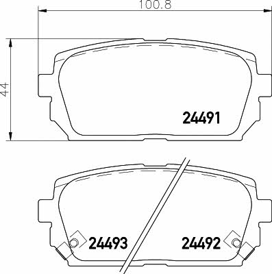 Buy Hella-Pagid 8DB 355 012-971 at a low price in United Arab Emirates!