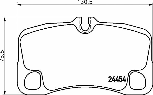 Hella-Pagid 8DB 355 013-791 Brake Pad Set, disc brake 8DB355013791