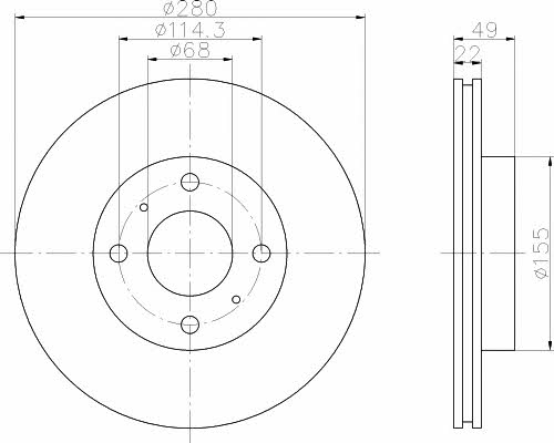 Buy Hella-Pagid 8DD 355 107-991 at a low price in United Arab Emirates!