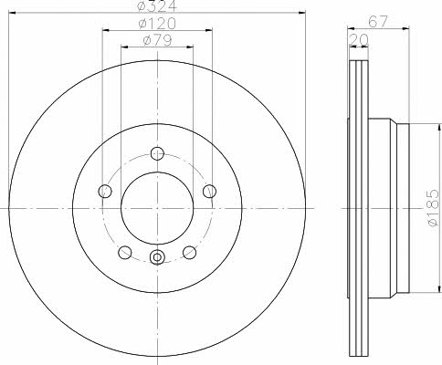 Buy Hella-Pagid 8DD 355 110-021 at a low price in United Arab Emirates!