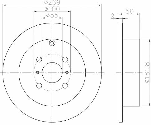 Buy Hella-Pagid 8DD 355 110-491 at a low price in United Arab Emirates!