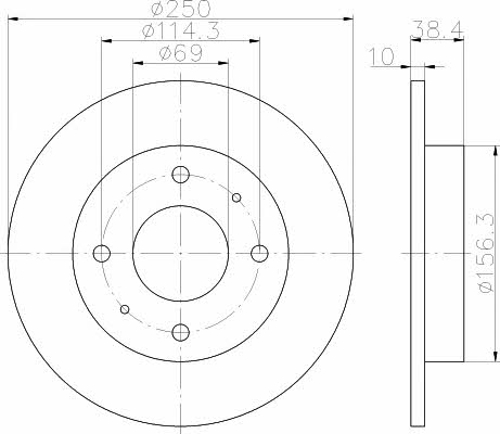 Buy Hella-Pagid 8DD 355 111-531 at a low price in United Arab Emirates!