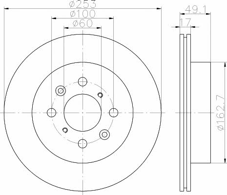 Buy Hella-Pagid 8DD 355 111-591 at a low price in United Arab Emirates!