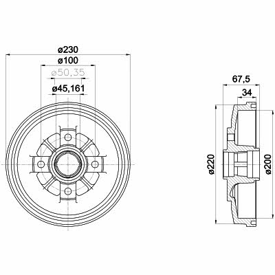 Buy Hella-Pagid 8DT 355 301-941 at a low price in United Arab Emirates!