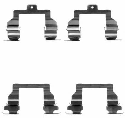 Hella-Pagid 8DZ 355 203-891 Mounting kit brake pads 8DZ355203891