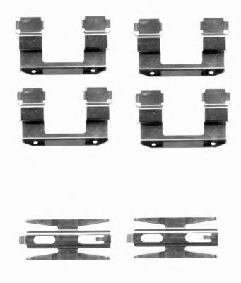 Hella-Pagid 8DZ 355 203-921 Mounting kit brake pads 8DZ355203921