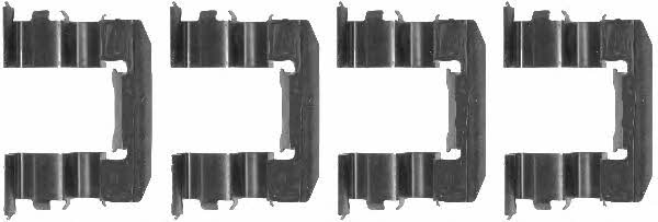 Hella-Pagid 8DZ 355 204-021 Mounting kit brake pads 8DZ355204021