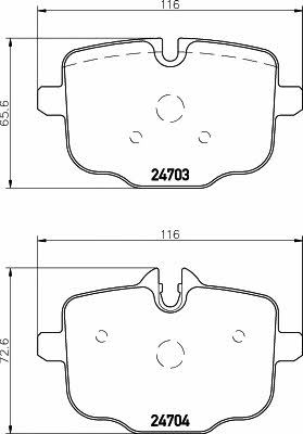 Buy Hella-Pagid 8DB 355 014-361 at a low price in United Arab Emirates!
