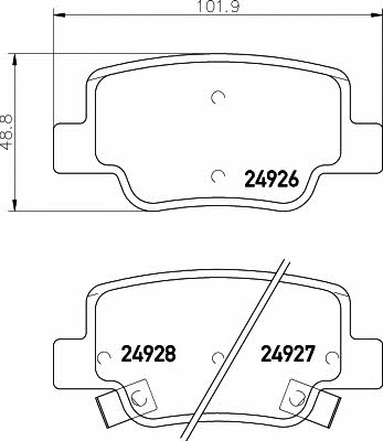 Buy Hella-Pagid 8DB 355 014-891 at a low price in United Arab Emirates!