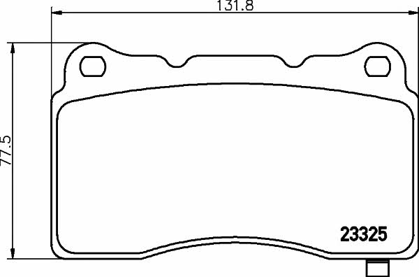 Hella-Pagid 8DB 355 015-481 Brake Pad Set, disc brake 8DB355015481