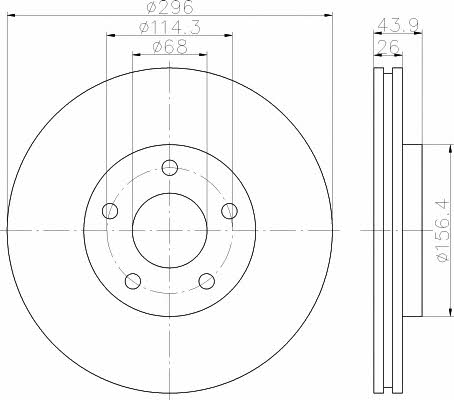 Buy Hella-Pagid 8DD 355 114-601 at a low price in United Arab Emirates!