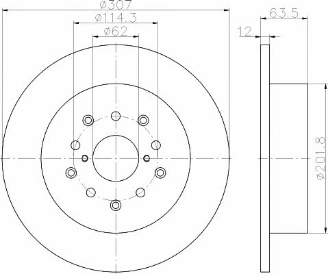 Buy Hella-Pagid 8DD 355 114-931 at a low price in United Arab Emirates!