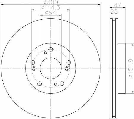 Buy Hella-Pagid 8DD 355 115-571 at a low price in United Arab Emirates!