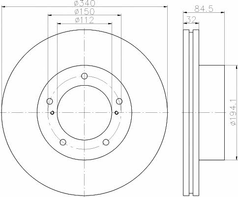 Buy Hella-Pagid 8DD 355 116-551 at a low price in United Arab Emirates!