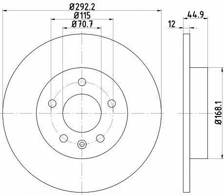 Buy Hella-Pagid 8DD 355 116-601 at a low price in United Arab Emirates!