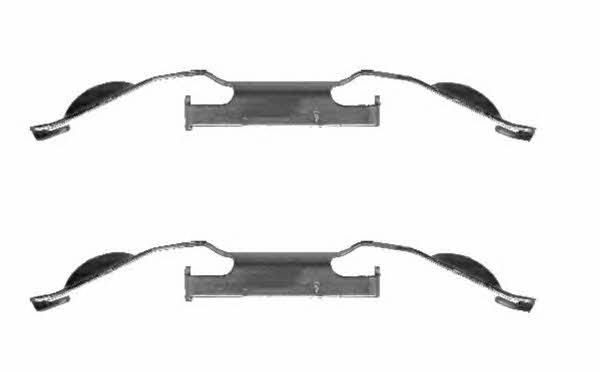 Hella-Pagid 8DZ 355 201-271 Mounting kit brake pads 8DZ355201271