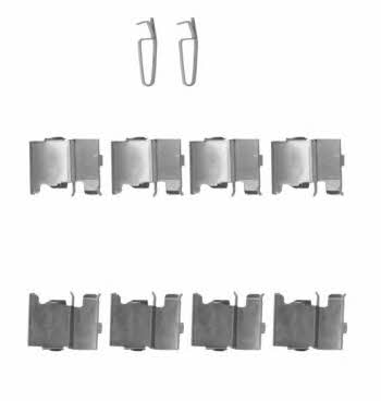 Hella-Pagid 8DZ 355 204-711 Mounting kit brake pads 8DZ355204711