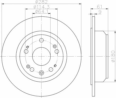 Buy Hella-Pagid 8DD 355 119-041 at a low price in United Arab Emirates!