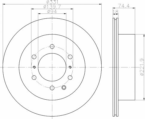 Buy Hella-Pagid 8DD 355 119-091 at a low price in United Arab Emirates!
