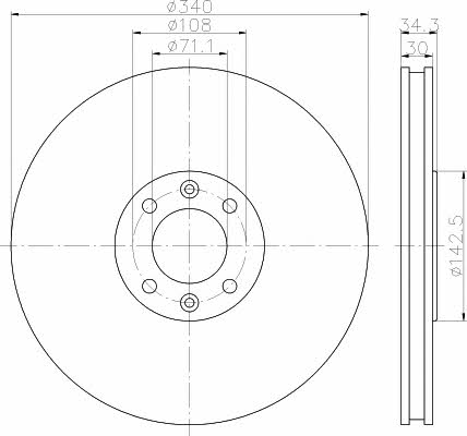 Buy Hella-Pagid 8DD 355 119-641 at a low price in United Arab Emirates!