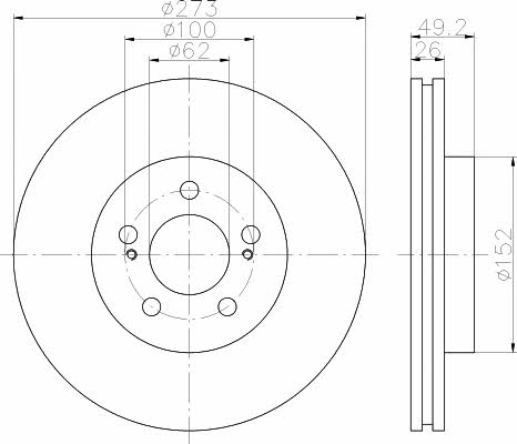 Buy Hella-Pagid 8DD 355 118-951 at a low price in United Arab Emirates!