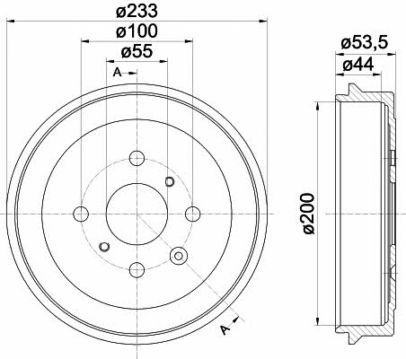 Buy Hella-Pagid 8DT 355 300-581 at a low price in United Arab Emirates!