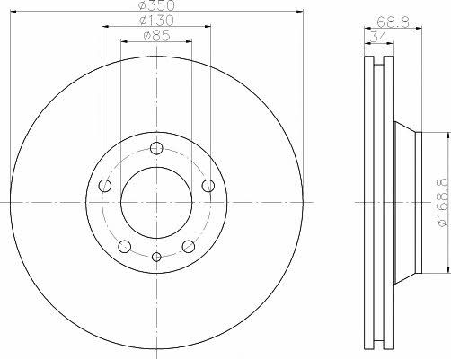 Buy Hella-Pagid 8DD 355 121-091 at a low price in United Arab Emirates!