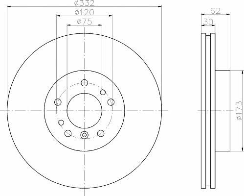 Buy Hella-Pagid 8DD 355 121-221 at a low price in United Arab Emirates!