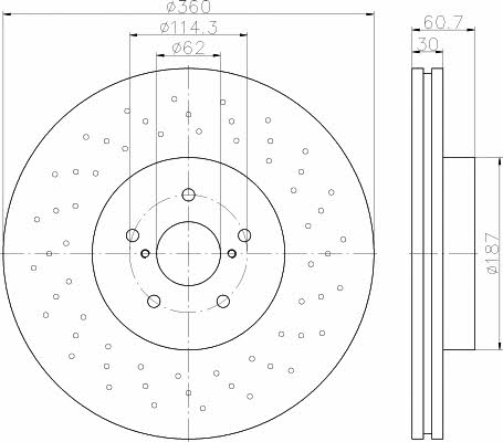 Buy Hella-Pagid 8DD 355 121-891 at a low price in United Arab Emirates!