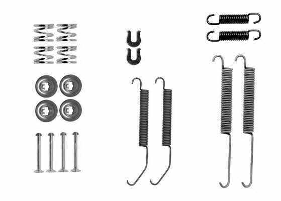 Hella-Pagid 8DZ 355 205-851 Mounting kit brake pads 8DZ355205851