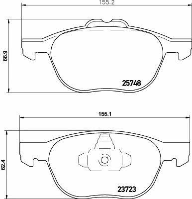 Buy Hella-Pagid 8DB 355 020-411 at a low price in United Arab Emirates!