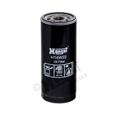 Hengst H14W22 Oil Filter H14W22 H14W22 Hengst Oil Filter