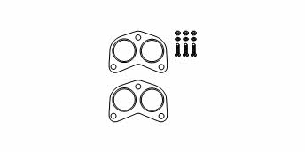 HJS Leistritz 82 11 1004 Mounting kit for exhaust system 82111004