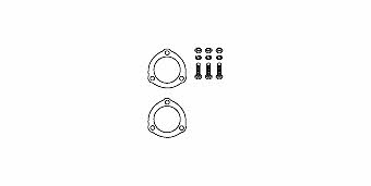 HJS Leistritz 82 11 1551 Mounting kit for exhaust system 82111551