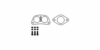HJS Leistritz 82 11 2065 Mounting kit for exhaust system 82112065