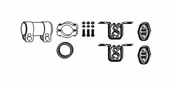 HJS Leistritz 82 11 2309 Mounting kit for exhaust system 82112309
