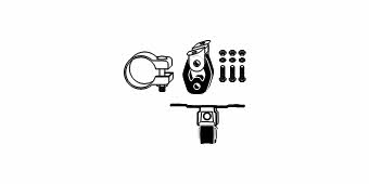 HJS Leistritz 82 11 9116 Fitting kit for silencer 82119116