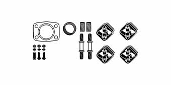 HJS Leistritz 82 12 2005 Mounting kit for exhaust system 82122005