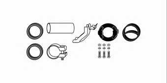 HJS Leistritz 82 12 2128 Mounting kit for exhaust system 82122128