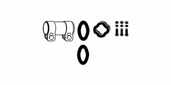 HJS Leistritz 82 12 2229 Mounting kit for exhaust system 82122229