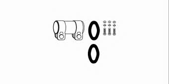 HJS Leistritz 82 12 2245 Mounting kit for exhaust system 82122245
