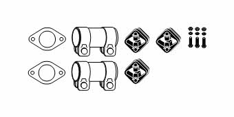 HJS Leistritz 82 12 2288 Mounting kit for exhaust system 82122288