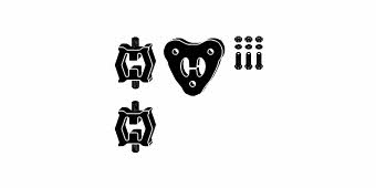HJS Leistritz 82 12 2299 Mounting kit for exhaust system 82122299