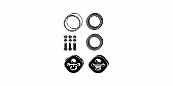 HJS Leistritz 82 13 2470 Mounting Kit, catalytic converter 82132470