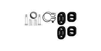 HJS Leistritz 82 14 1734 Mounting kit for exhaust system 82141734
