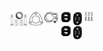 HJS Leistritz 82 14 1747 Mounting kit for exhaust system 82141747