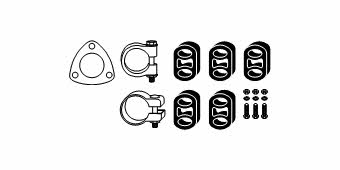 HJS Leistritz 82 14 1782 Mounting kit for exhaust system 82141782